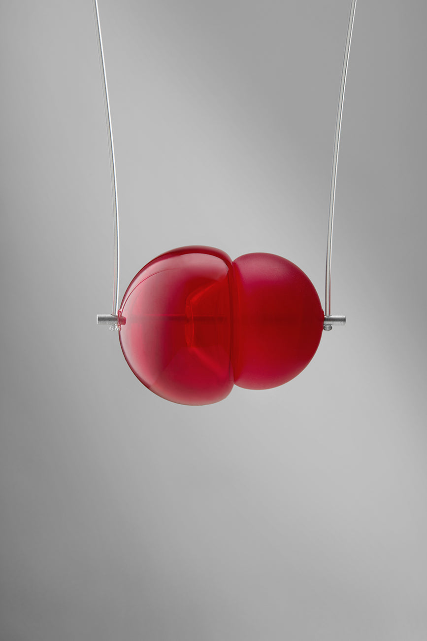 Agapurni NO.2 in Cereza |Necklace|