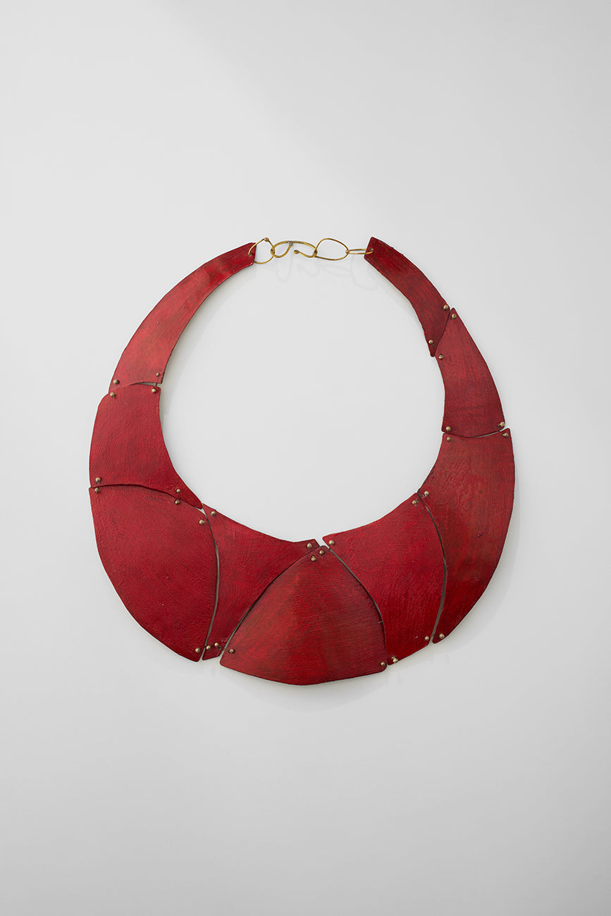 Harlequin in Red |Necklace|