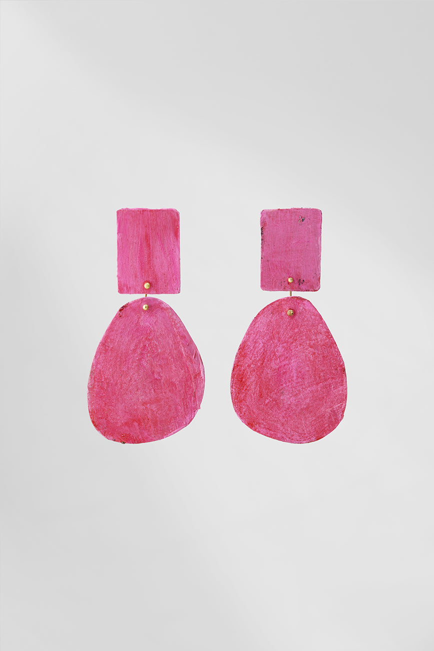 Astratto NO.2 in Solleone |Earrings|