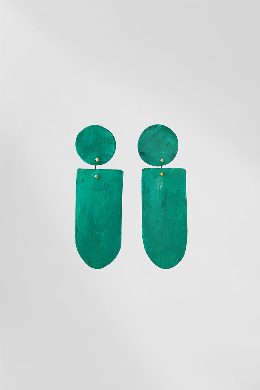 Astratto NO.3 in Mediterraneo |Earrings|