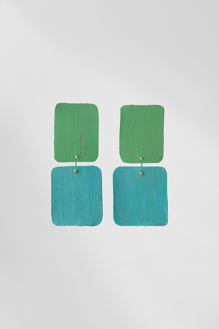 Astratto NO.1 in Atollo |Earrings|