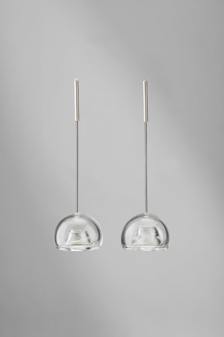 Agapurni NO.3 in Clear Bright |Earrings|