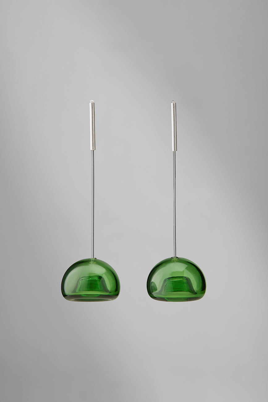 Agapurni NO.3 in Verderello Bright |Earrings|