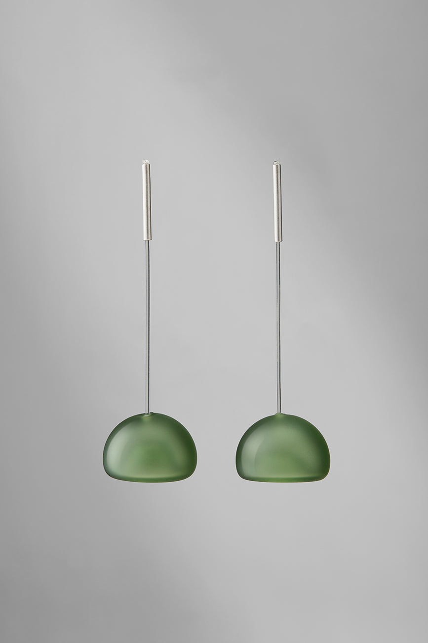 Agapurni NO.3 in Salvietta Opaque |Earrings|