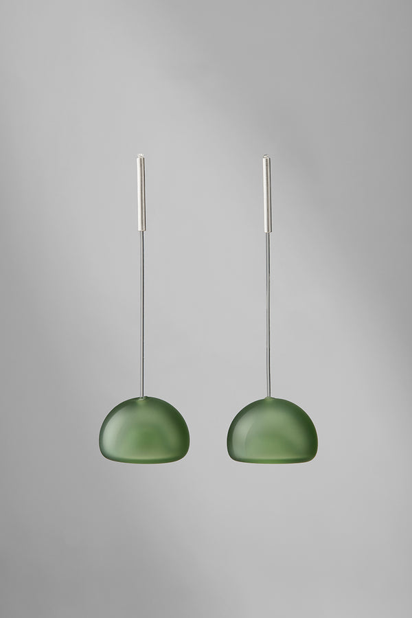 Agapurni NO.3 in Salvietta Opaque |Earrings|