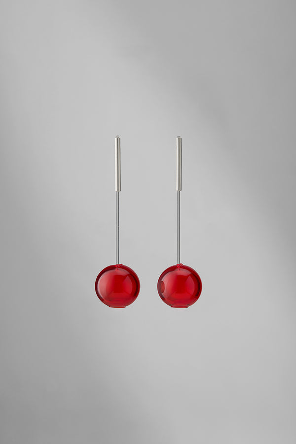Agapurni NO.11 in Cereza Bright |Earrings|