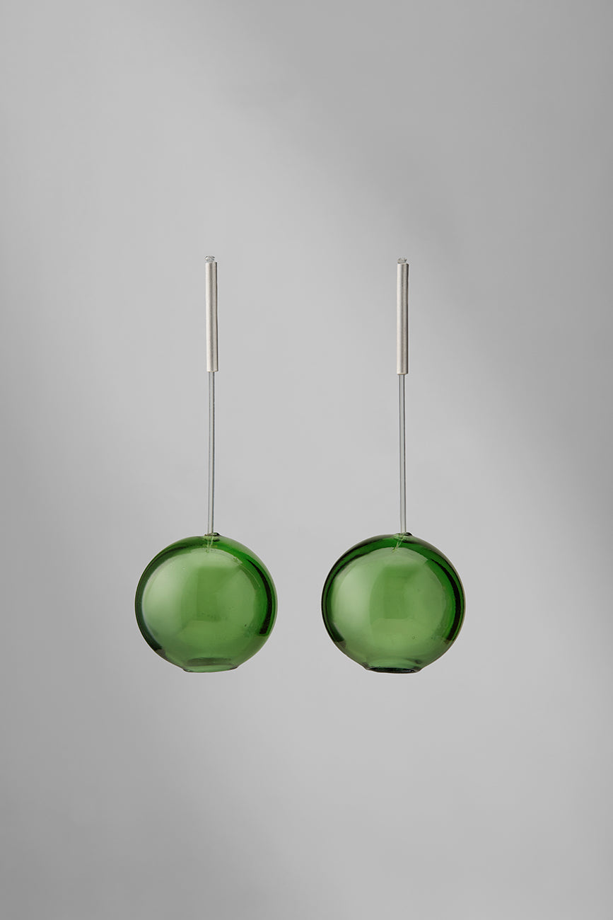 Agapurni NO.4 in Verderello Bright |Earrings|