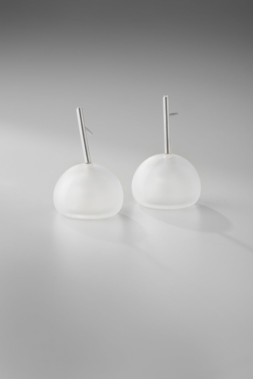 Agapurni NO.9 in Clear Opaque |Earrings|
