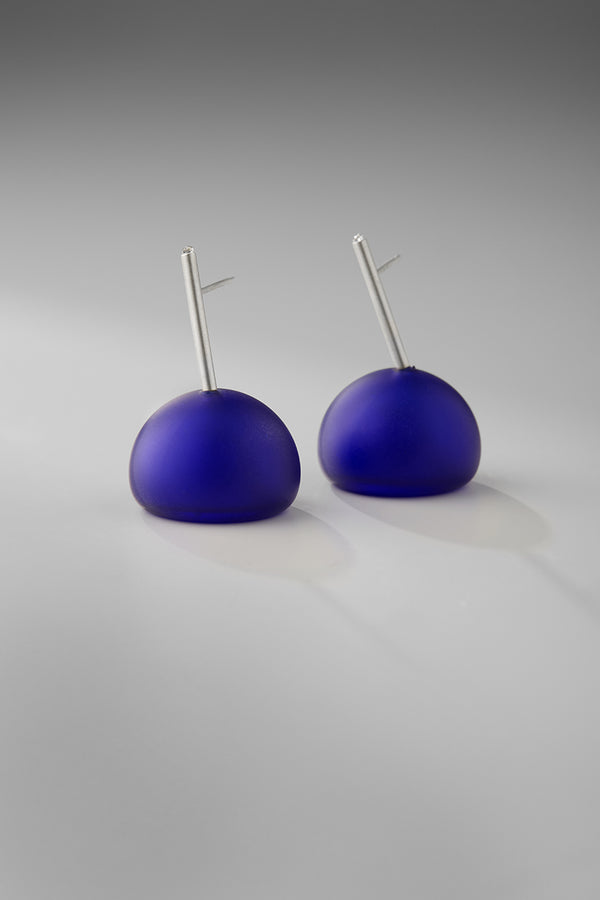 Agapurni NO.9 in Blue Opaque |Earrings|
