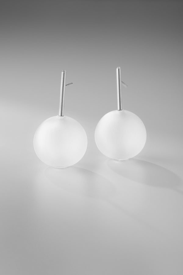 Agapurni NO.7 in Clear Opaque |Earrings|