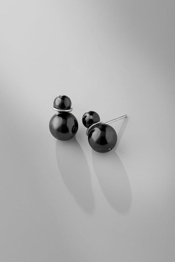Double Pearls |Earrings|