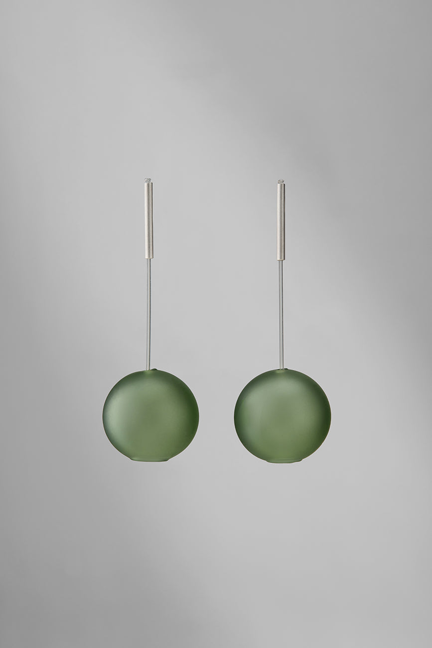 Agapurni NO.4 in Salvietta Opaque |Earrings|