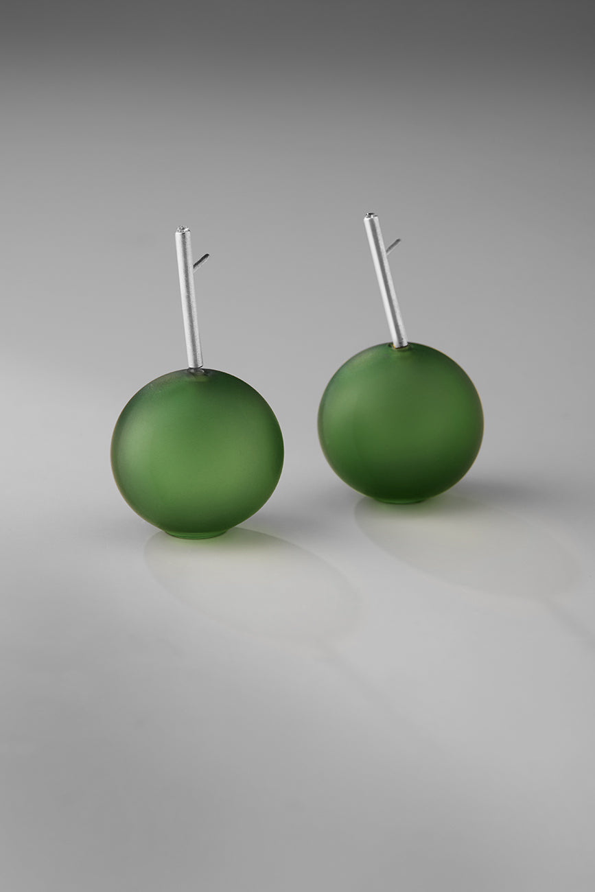Agapurni NO.7 in Verderello Opaque |Earrings|