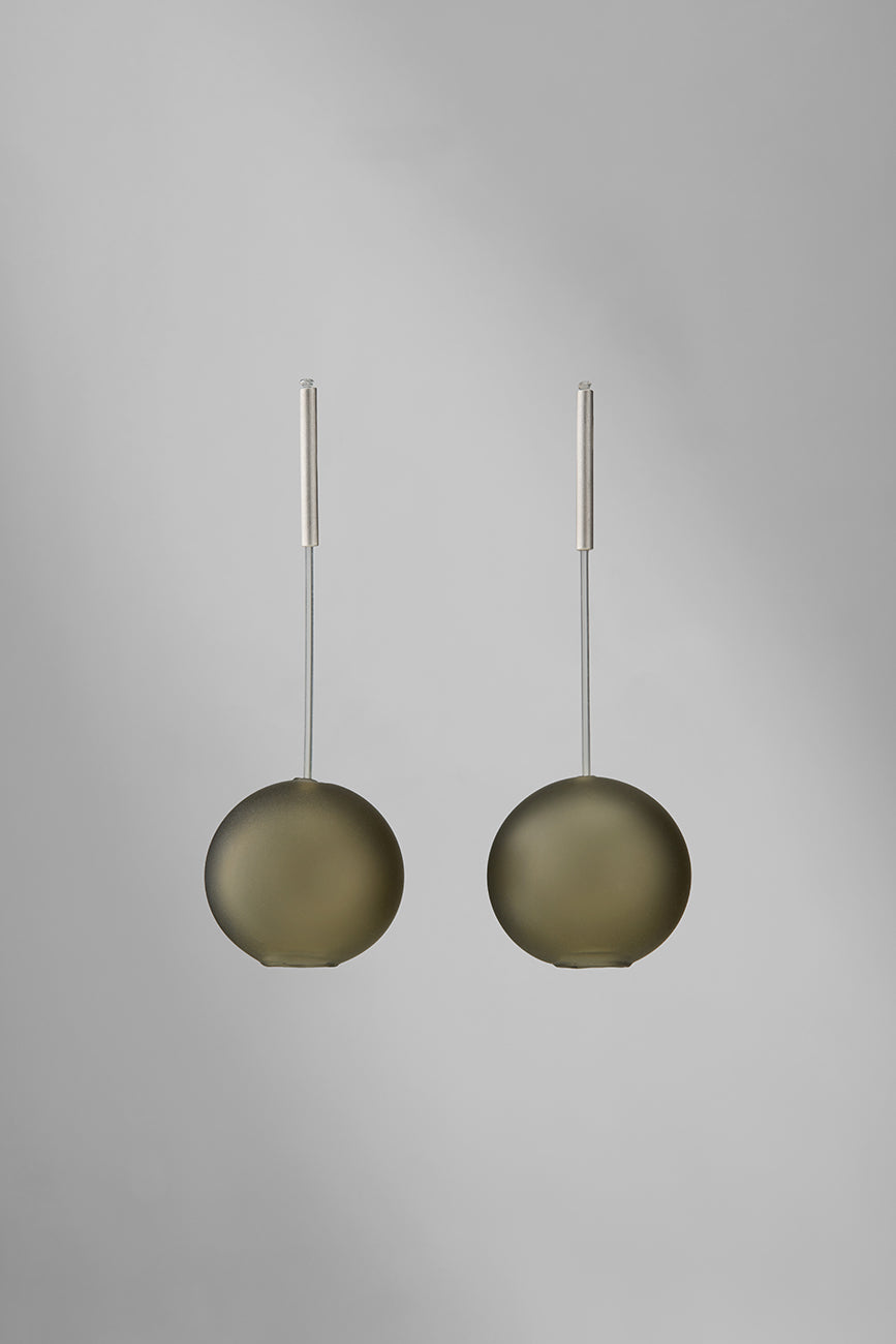 Agapurni NO.4 in Café Opaque |Earrings|