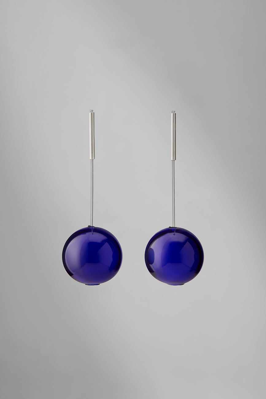 Agapurni NO.4 in Blue Bright |Earrings|