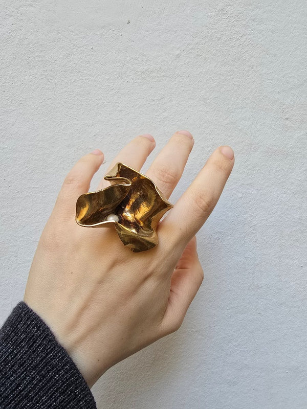 Crumpled |Ring|