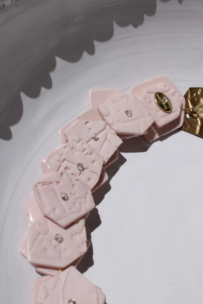 Kalè Polis Collier in Rose