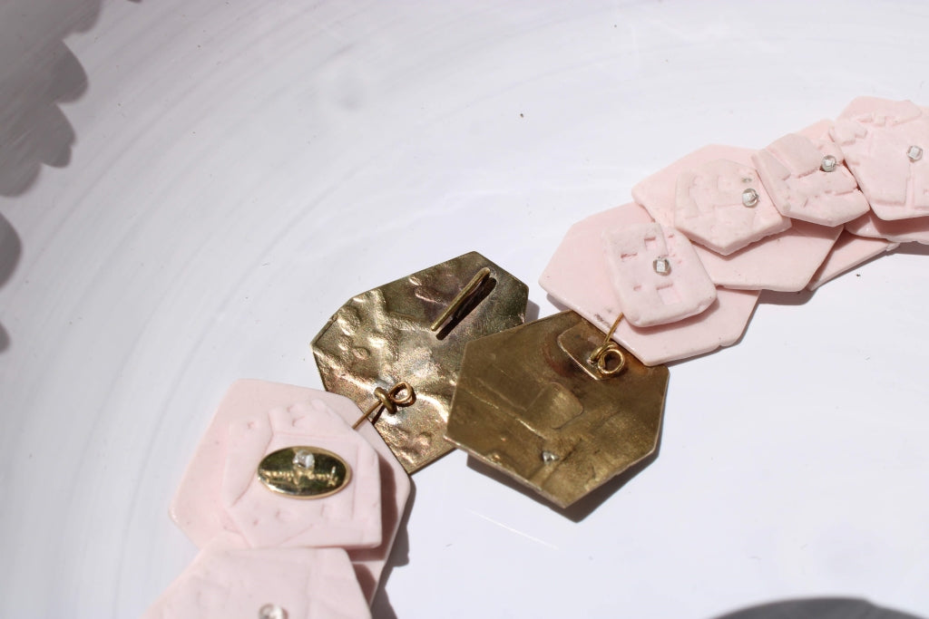 Kalè Polis Collier in Rose