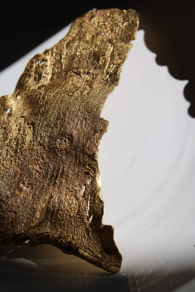 Eucalyptus Golden Bark - Unique Piece |Brooch|