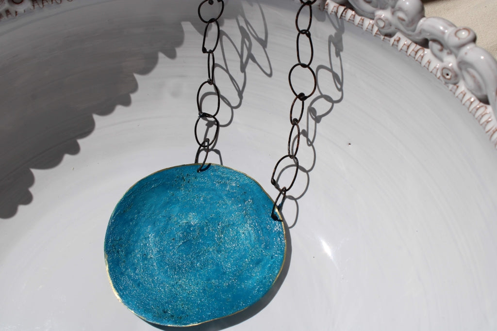 Ode To Mum in Ocean Blue |Necklace|