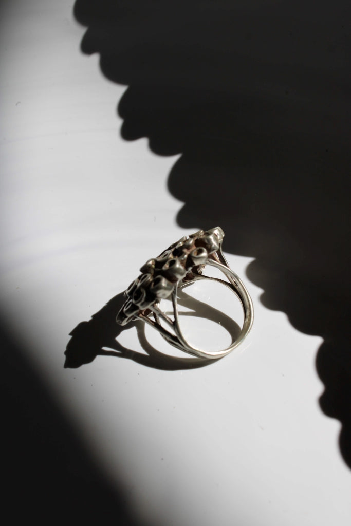 Octopus Ring in Silver