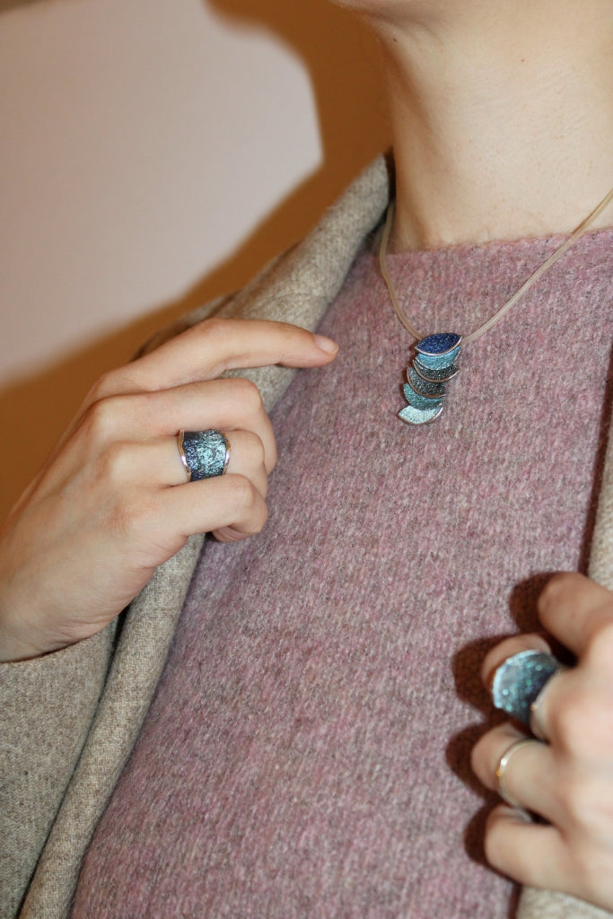Small Intenzza in Light Blue |Ring|