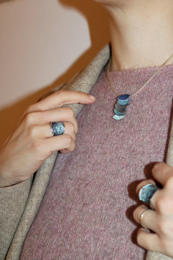 Small Intenzza in Light Blue |Ring|