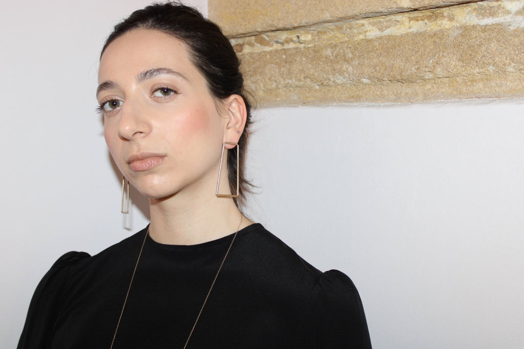 Short Tube Earrings