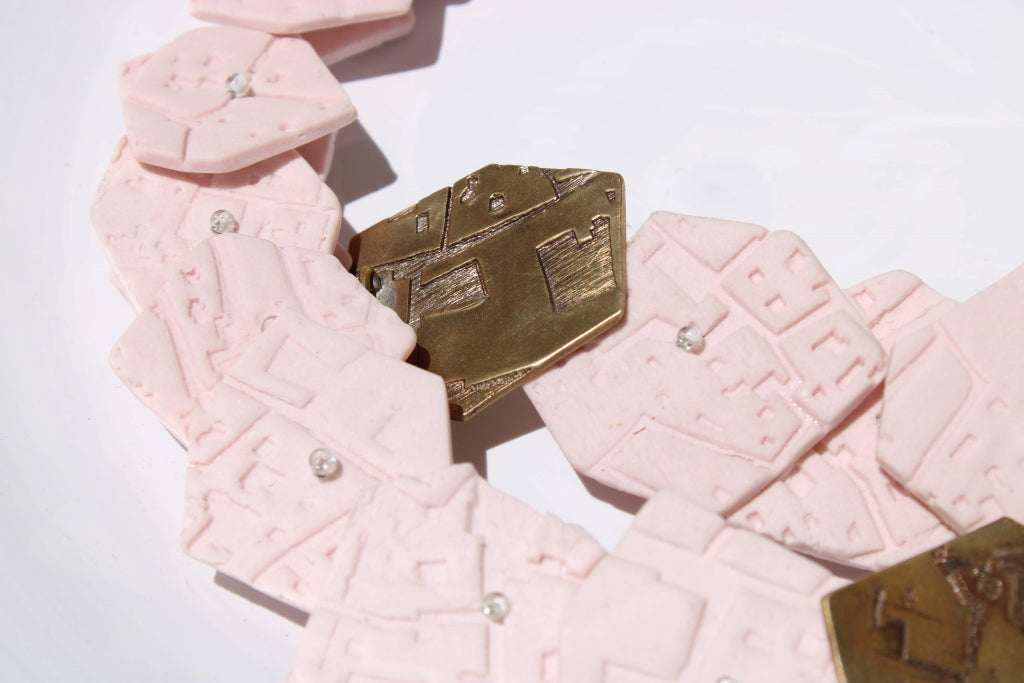 Kalè Polis in Rose |Necklace|