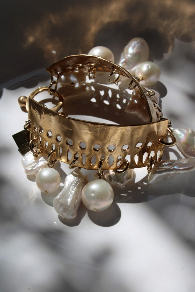 Moon Drops Bangle