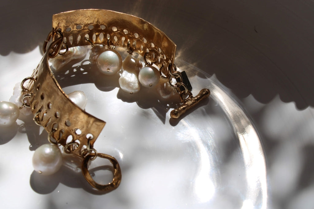 Moon Drops Bangle