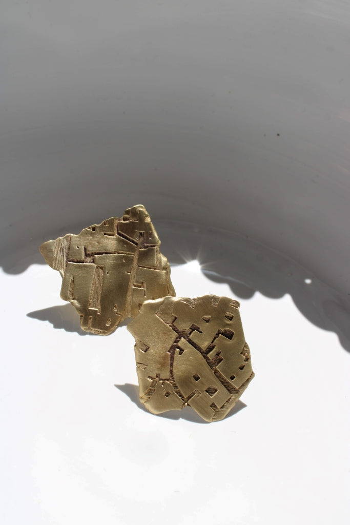 Frammento Bronze M |Earrings|
