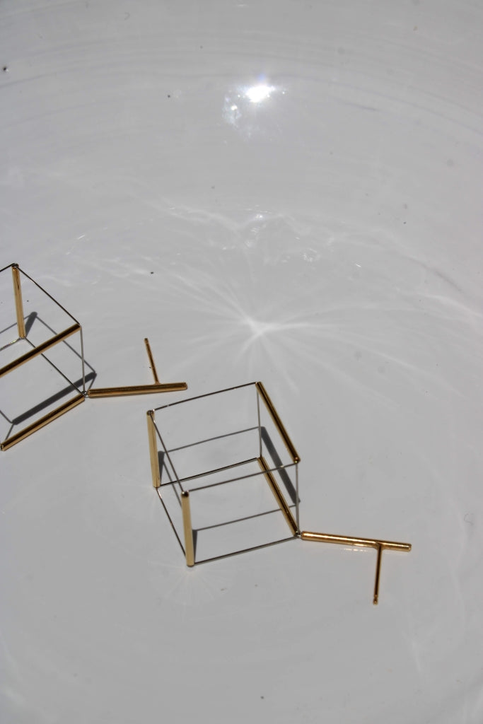 Cube |Earrings|