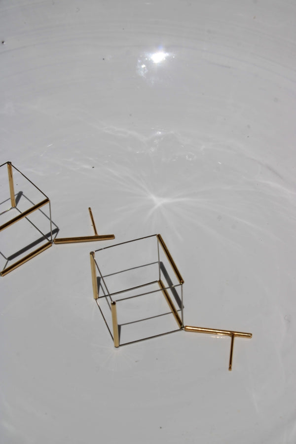 Cube |Earrings|