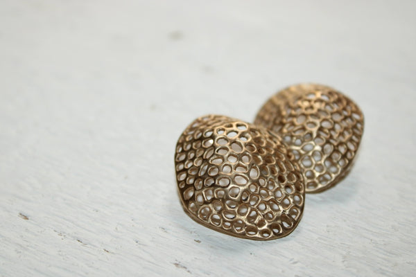 Aria Medium Convex |Earrings|