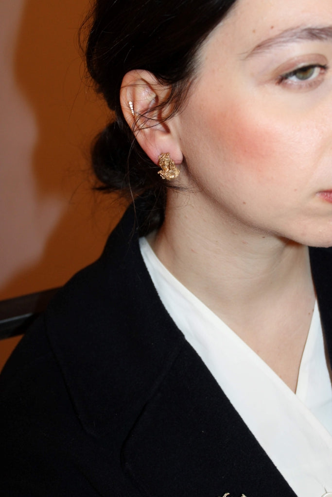 Lichen Earrings - Unique Piece