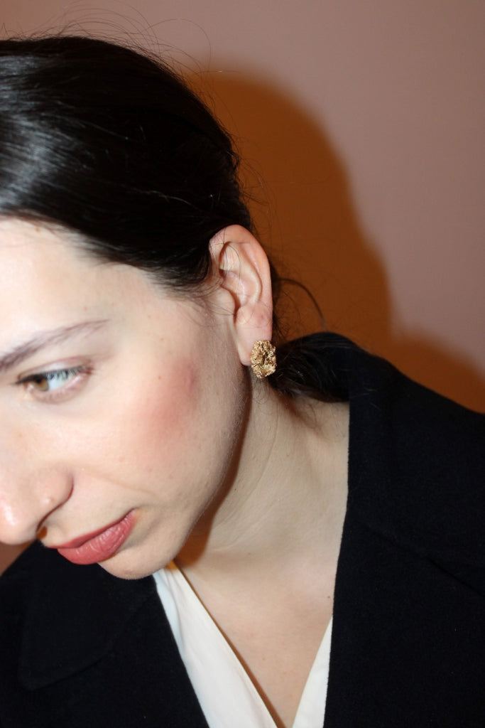 Lichen Earrings - Unique Piece