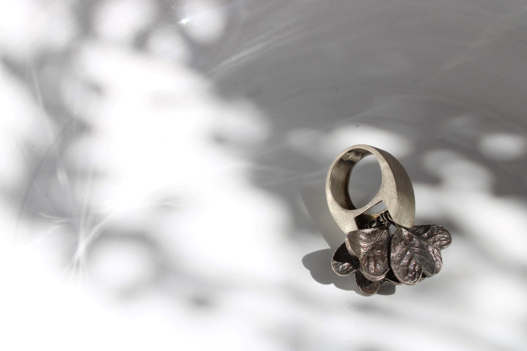 Foglie di Gelsomino Ring - UNIQUE PIECE