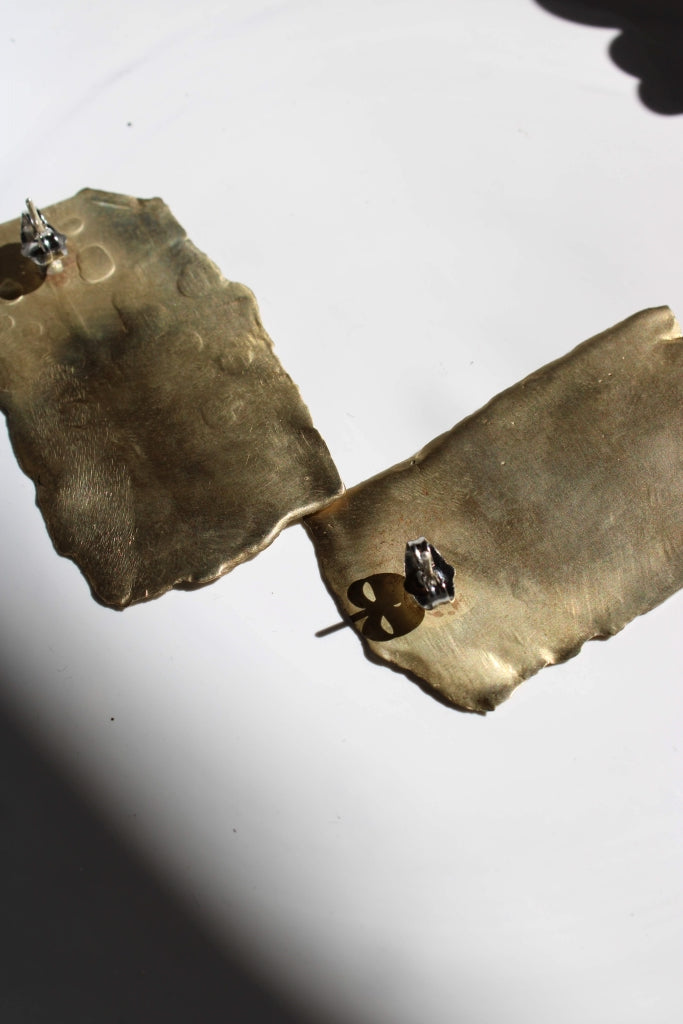 Frammento Bronze Earrings L