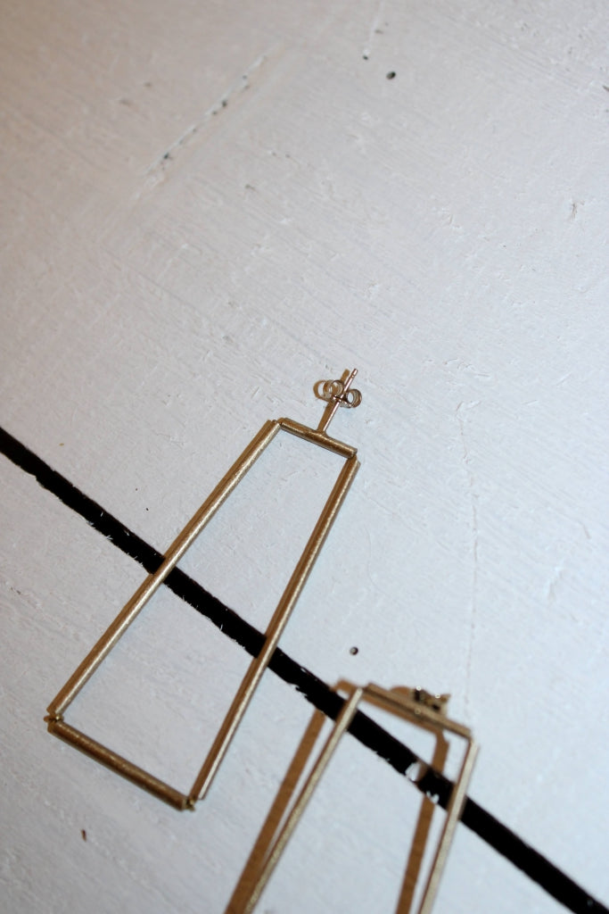 Short Tube Earrings