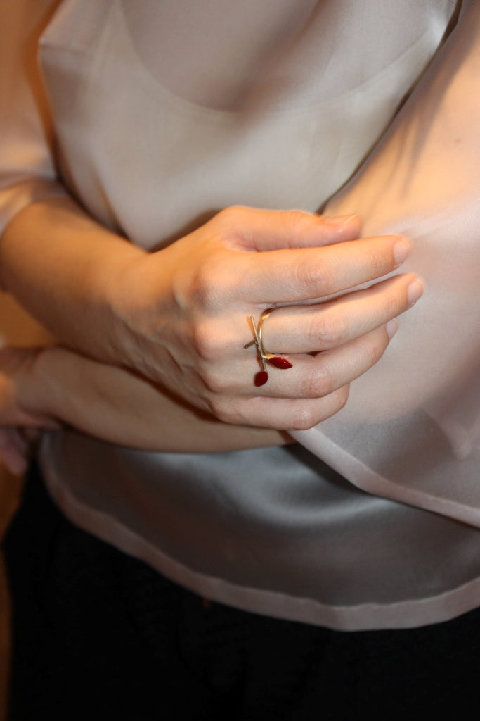 Leaves Ring