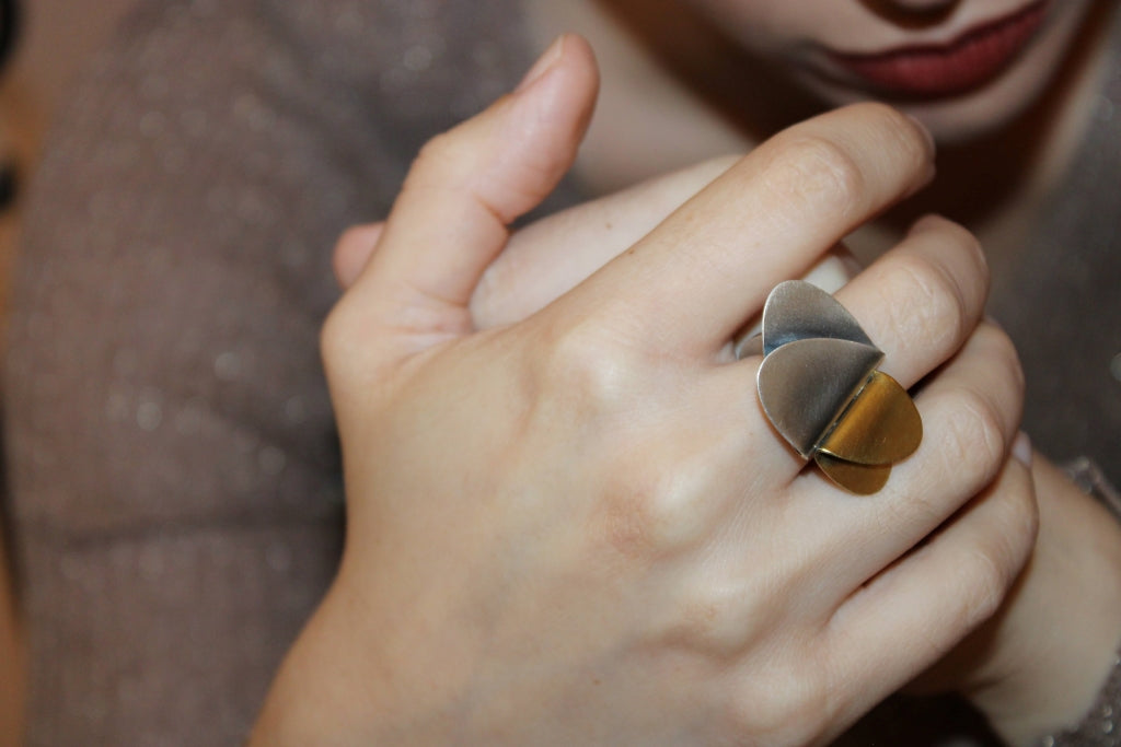 Doblar Bicolor Ring